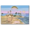 Diamond Painting - Pelicans on the Beach