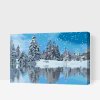 Paint by Number - Snowy Trees