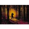 Diamond Painting - Amorous Couple in Forest