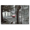 Diamond Painting - Red Car in Grey Alley