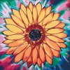 Paint by Number - Colorful Sunflower