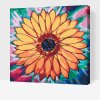 Paint by Number - Colorful Sunflower