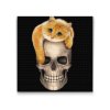 Diamond Painting - Kitty on a Skull