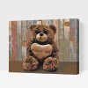 Paint by Number - I Love You Teddy