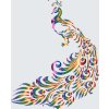 Paint by Number - Colorful Peacock