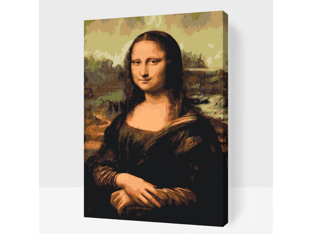 Mona Lisa: Ustvarite svojo lastno izvirno sliko.