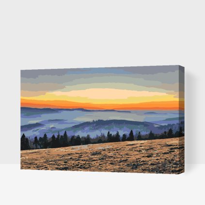 Paint by Number - Beskids, Czech Republic