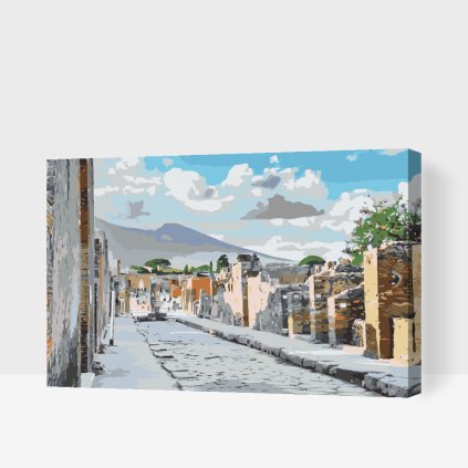 Paint by Number - Pompeii, Italy