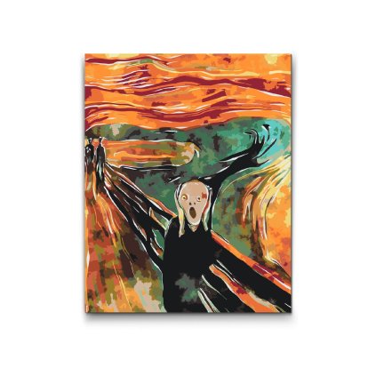Slikarstvo po številkah - Edvard Munch – Krik