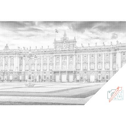 Dotting points - Royal Palace of Madrid