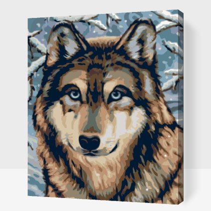 Paint by Number - Husky