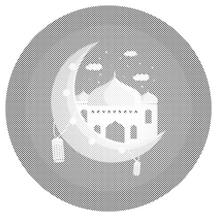 Dotting points - Pink Mosque