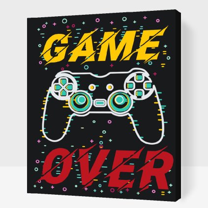 Paint by Number - Game Over