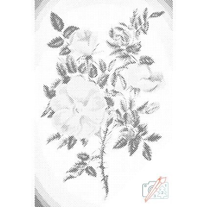 Dotting points - Vintage Flowers III