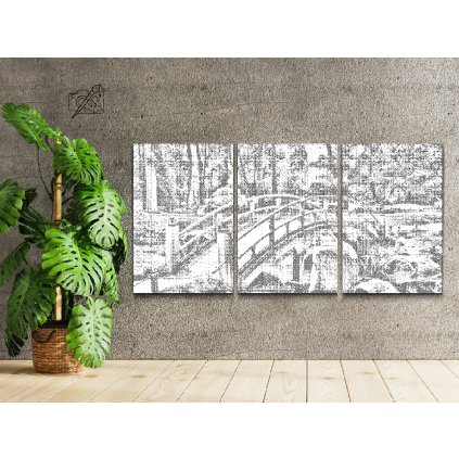 Dotting points - Japanese garden (set of 3)