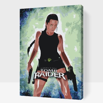 Paint by Number - Lara Croft - Tomb Raider
