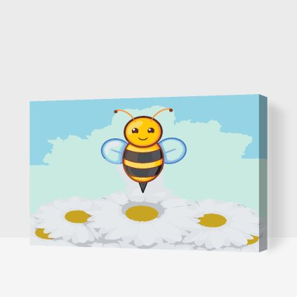 Paint by Number - Cheerful Bee