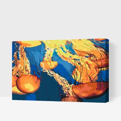 Paint by Number - Jellyfishes in the Ocean