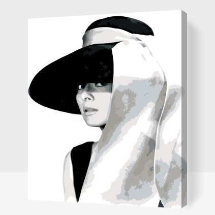 Paint by Number - Audrey Hepburn 2