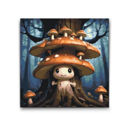 M2_Painting_by_Numbers_-_A_mushroom_spirite_in_a_tree