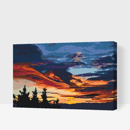 Paint by Number - Sky in Colors