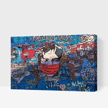 Paint by Number - Lennon Wall