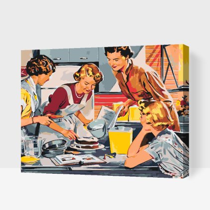 Paint by Number - Baking a Cake
