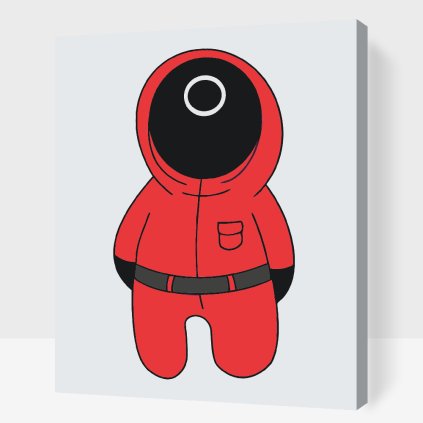 Paint by Number - Squid Game - Guard
