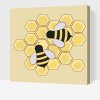 Paint by Number - Bees on a Honeycomb