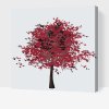 Paint by Number - Red Tree