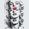 Paint by Number - Marilyn Monroe Lips