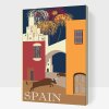 Paint by Number - Travelling through Spain