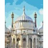 Malování podle čísel - Královský pavilon, Brighton - Anglie