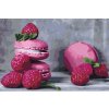 Paint by Number - Macarons and Raspberries