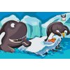 Paint by Number - Penguins and Whale