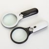 Illuminating LED magnifier - handheld