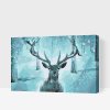 Paint by Number - Snowy Reindeer