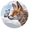 Paint by Number - Fox with Butterfly on his Nose