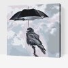 Paint by Number - Raven under an Umbrella