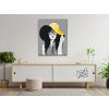 Paint by Number - Lady with Yellow Hat