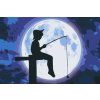 Paint by Number - Fishing at Full Moon