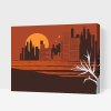 Paint by Number - Orange Skyline