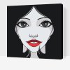 Paint by Number - Woman with Red Lips