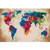 Paint by Number - World Map 1