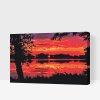 Paint by Number - Red Sunset