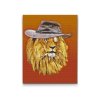 Diamond Painting - Lion with a Hat