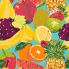 Paint by Number - Fruit Background
