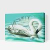 Paint by Number - Swan in the Turquoise Lake