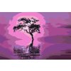 Paint by Number - Tree in the Middle of the Lake