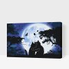 Paint by Number - Cats at Full Moon 2